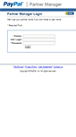 Mobile Screenshot of partnermanager.paypal.com